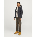 JACK & JONES JUNIOR Cosplay Heat Quilted Puffer Jakke - Sort