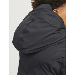 JACK & JONES JUNIOR Cosplay Heat Quilted Puffer Jakke - Sort