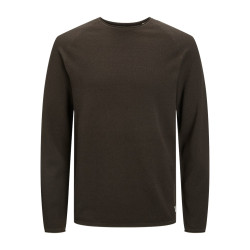 JACK & JONES Ehill Strik Sweater - Mulch