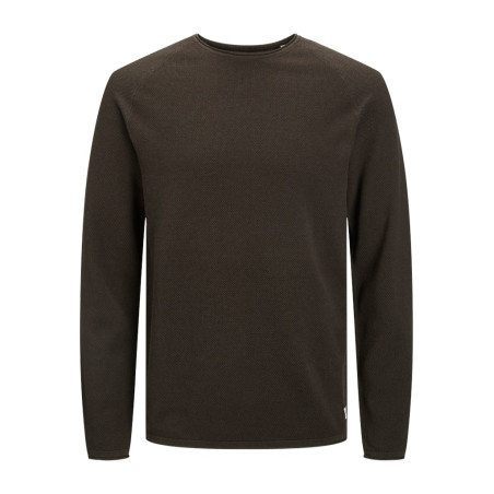 JACK & JONES Ehill Strik Sweater - Mulch