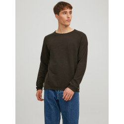 JACK & JONES Ehill Strik Sweater - Mulch