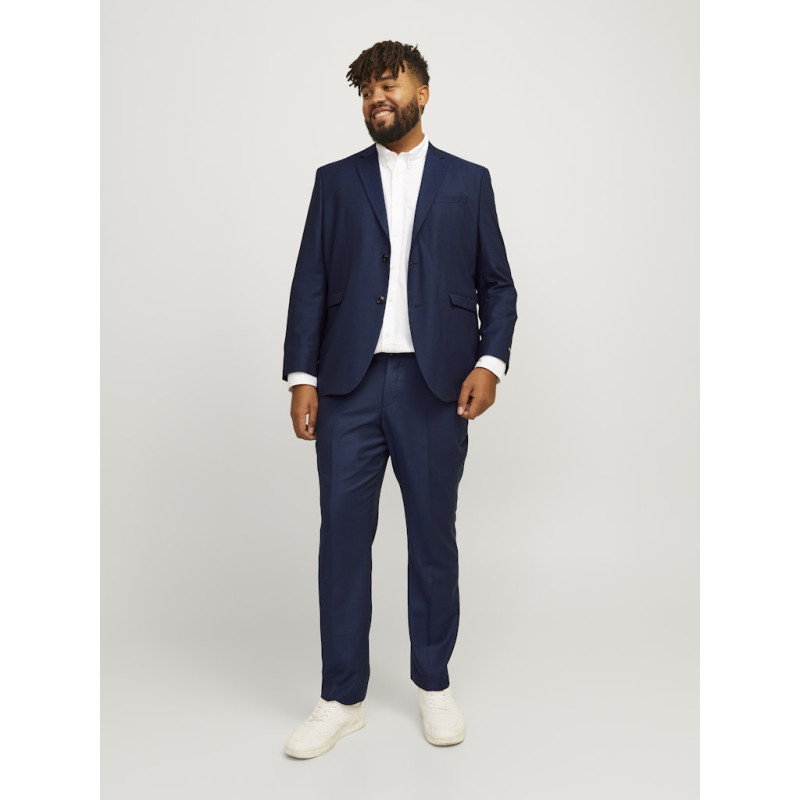 JACK & JONES Plus Jprsolaris Blazer  Pls - Dark Navy