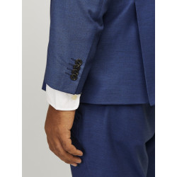 JACK & JONES Plus Jprsolaris Blazer  Pls - Medieval Blue