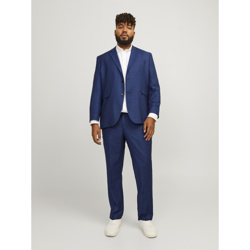 JACK & JONES Plus Jprsolaris Blazer  Pls - Medieval Blue