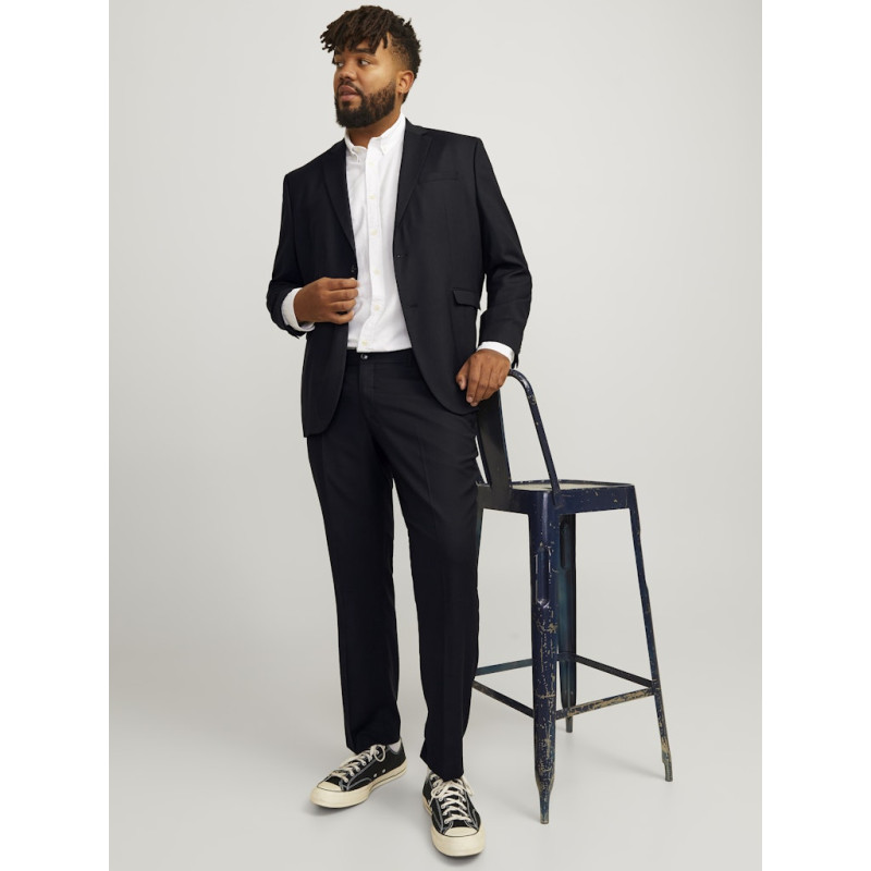 JACK & JONES Plus Jprsolaris Trouser  Pls - Sort