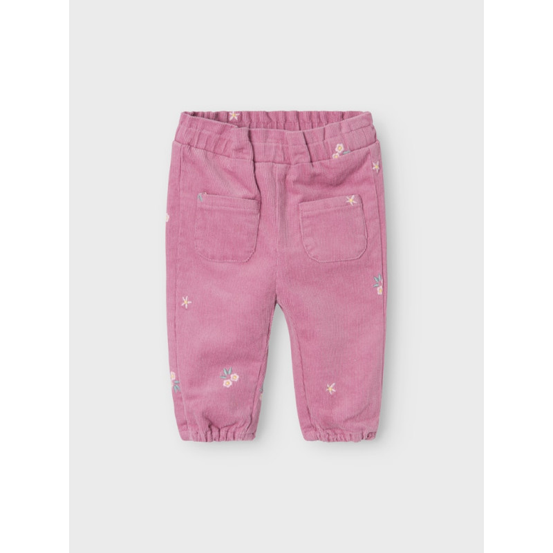 NAME IT BABY Rose Reg R Cord Bukser - Mauve Orchid