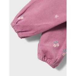 NAME IT BABY Rose Reg R Cord Bukser - Mauve Orchid