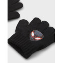 NAME IT Jacoby Spider Handsker - Sort