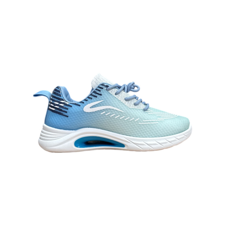 VANTING Sneaker Med Ombre - Blå