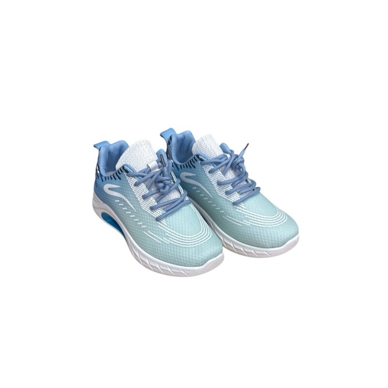 VANTING Sneaker Med Ombre - Blå