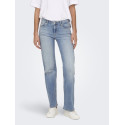 ONLY Blush Straight Jeans - Light Blue Denim
