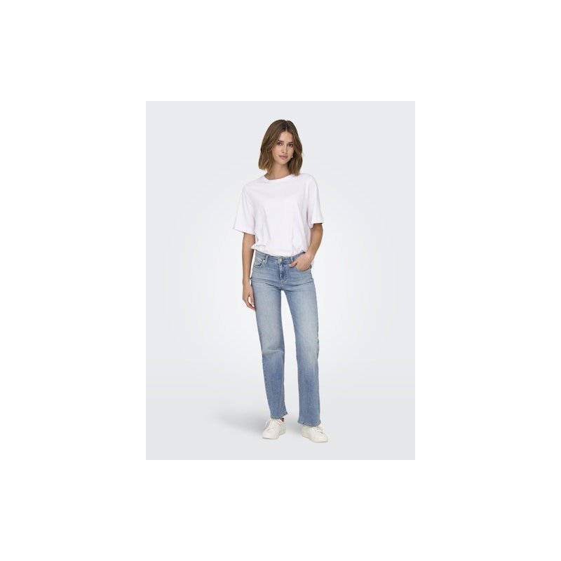ONLY Blush Straight Jeans - Light Blue Denim