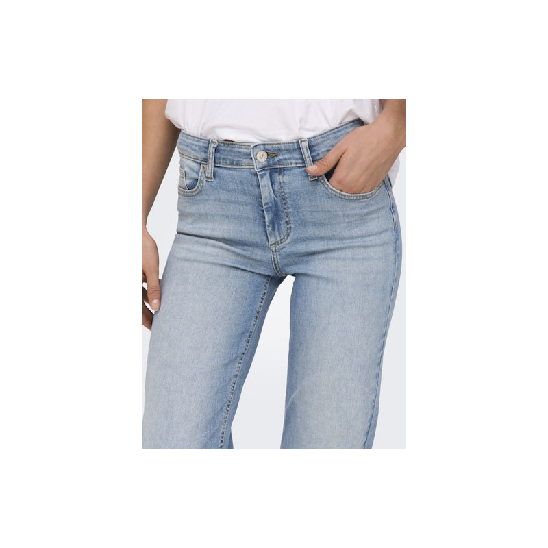 ONLY Blush Straight Jeans - Light Blue Denim
