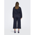 ONLY CARMAKOMA Madison Rinse Denim Jakke - Dark Blue Denim