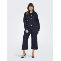 ONLY CARMAKOMA Madison Rinse Denim Jakke - Dark Blue Denim