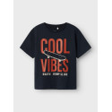 NAME IT MINI Bennibo T-Shirt - Dark Sapphire