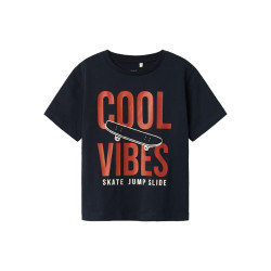 NAME IT MINI Bennibo T-Shirt - Dark Sapphire