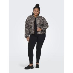 ONLY CARMAKOMA Hallie Quiltet Jakke - Sandshell