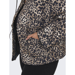 ONLY CARMAKOMA Hallie Quiltet Jakke - Sandshell