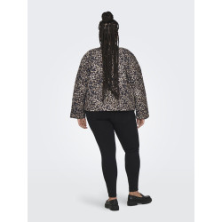 ONLY CARMAKOMA Hallie Quiltet Jakke - Sandshell