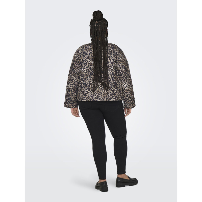 ONLY CARMAKOMA Hallie Quiltet Jakke - Sandshell