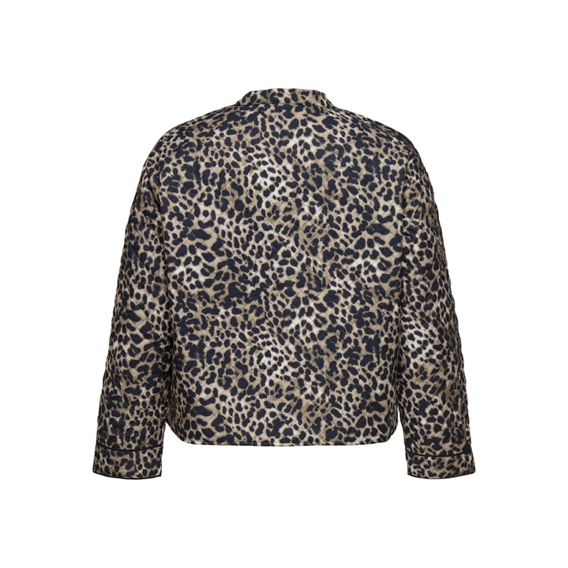 ONLY CARMAKOMA Hallie Quiltet Jakke - Sandshell