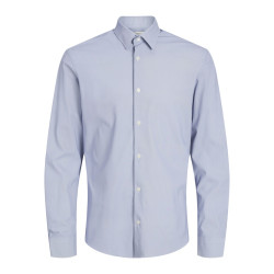 JACK & JONES Plus Size Premium Stretch Skjorte - Dark Navy