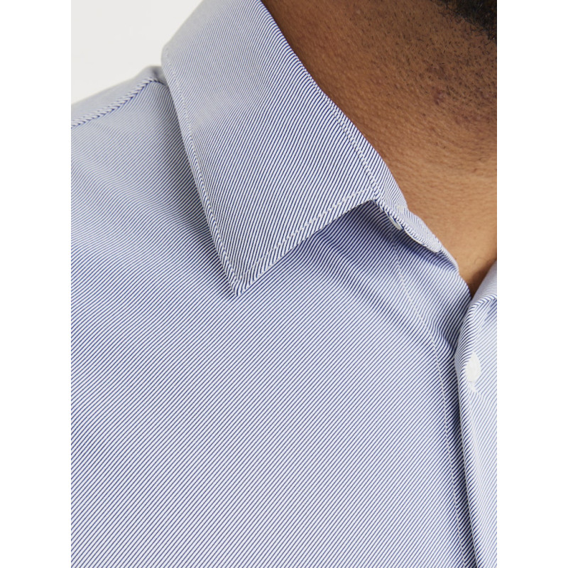 JACK & JONES Plus Size Premium Stretch Skjorte - Dark Navy