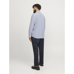 JACK & JONES Plus Size Premium Stretch Skjorte - Dark Navy