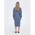 ONLY Beate Midi Denim Kjole - Medium Blue Denim