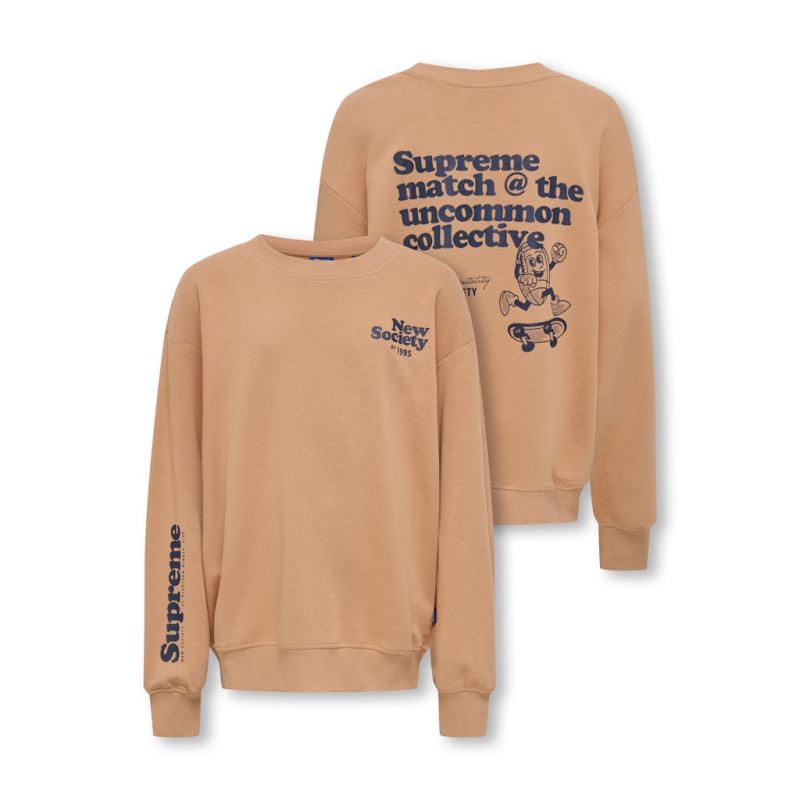 ONLY & SONS Junior Tanner Life Sweatshirt - Cork