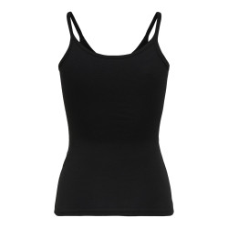 ONLY Love Strap Singlet Top - Sort