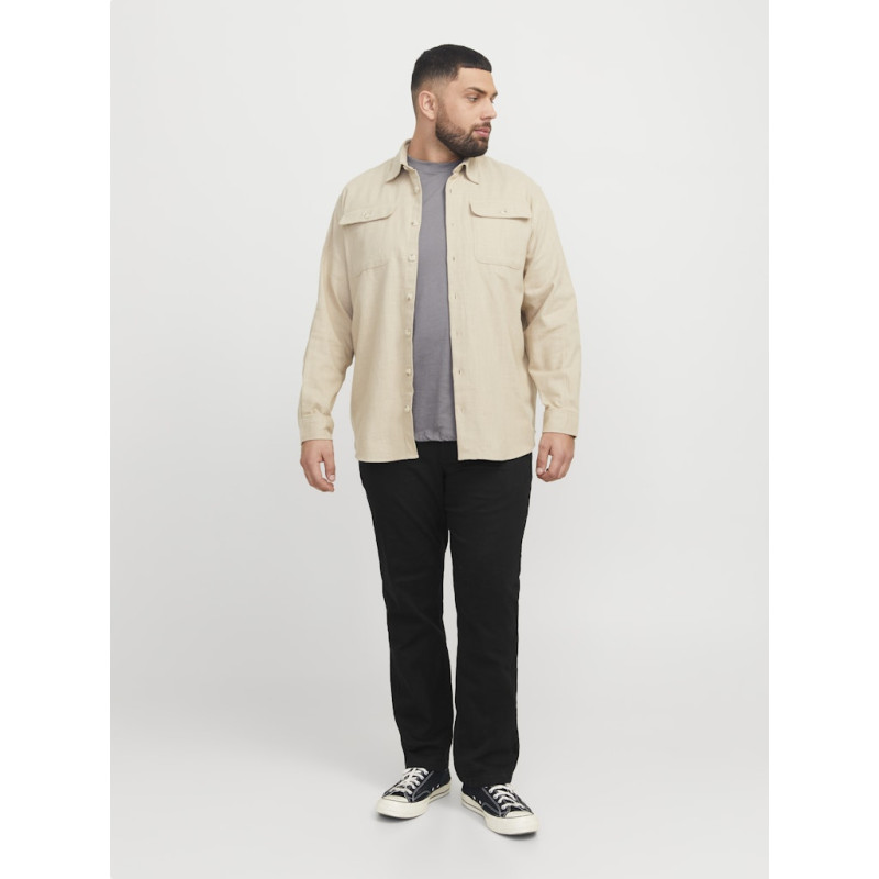 JACK & JONES Plus Size Kane Dave Chino Bukser - Sort