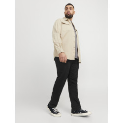 JACK & JONES Plus Size Kane Dave Chino Bukser - Sort