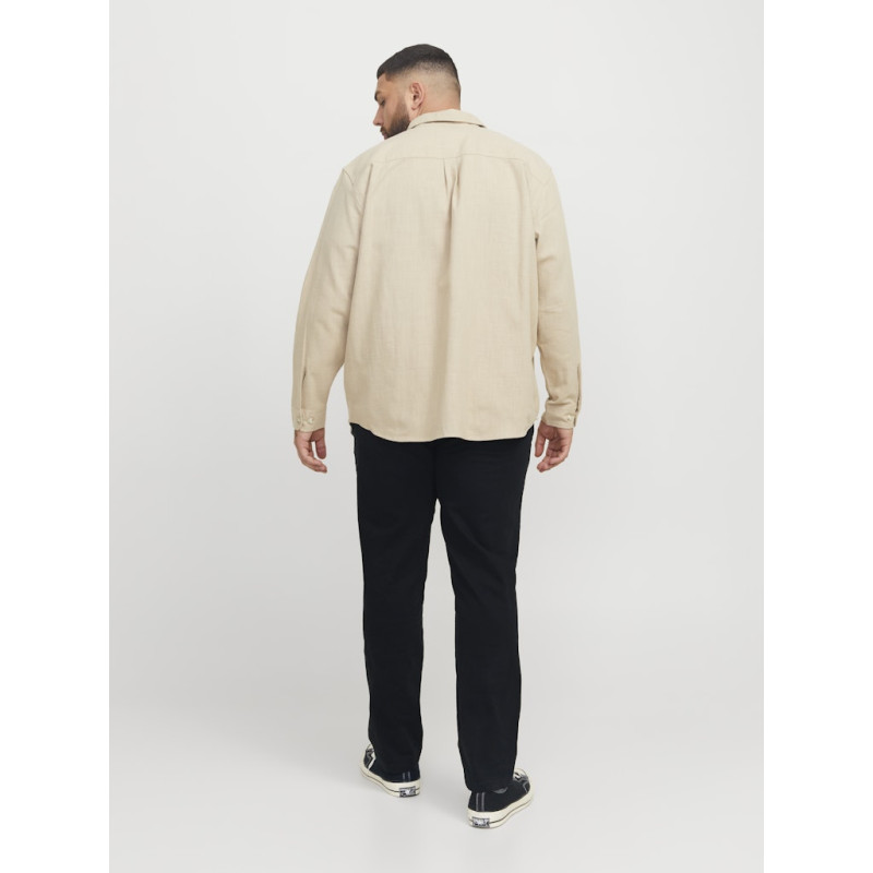 JACK & JONES Plus Size Kane Dave Chino Bukser - Sort