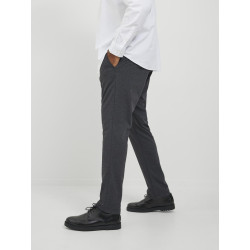 JACK & JONES Plus Marco Cooper Chino Bukser - Dark Grey Melange