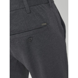 JACK & JONES Plus Marco Cooper Chino Bukser - Dark Grey Melange