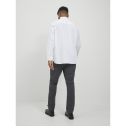 JACK & JONES Plus Marco Cooper Chino Bukser - Dark Grey Melange