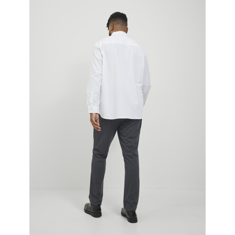 JACK & JONES Plus Marco Cooper Chino Bukser - Dark Grey Melange