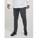 JACK & JONES Plus Marco Cooper Chino Bukser - Dark Grey Melange
