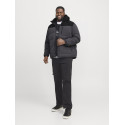 JACK & JONES Plus Otto Puffer Jakke - Asphalt