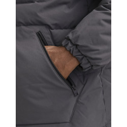 JACK & JONES Plus Otto Puffer Jakke - Asphalt