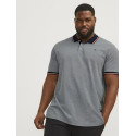 JACK & JONES Plus Bluwin S/S Polo - Mood Indigo