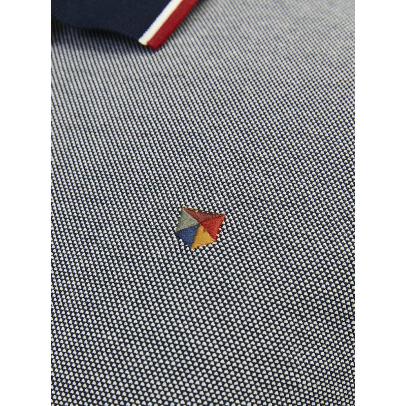 JACK & JONES Plus Bluwin S/S Polo - Mood Indigo