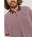 JACK & JONES Plus Poloshirt - Red Dahlia