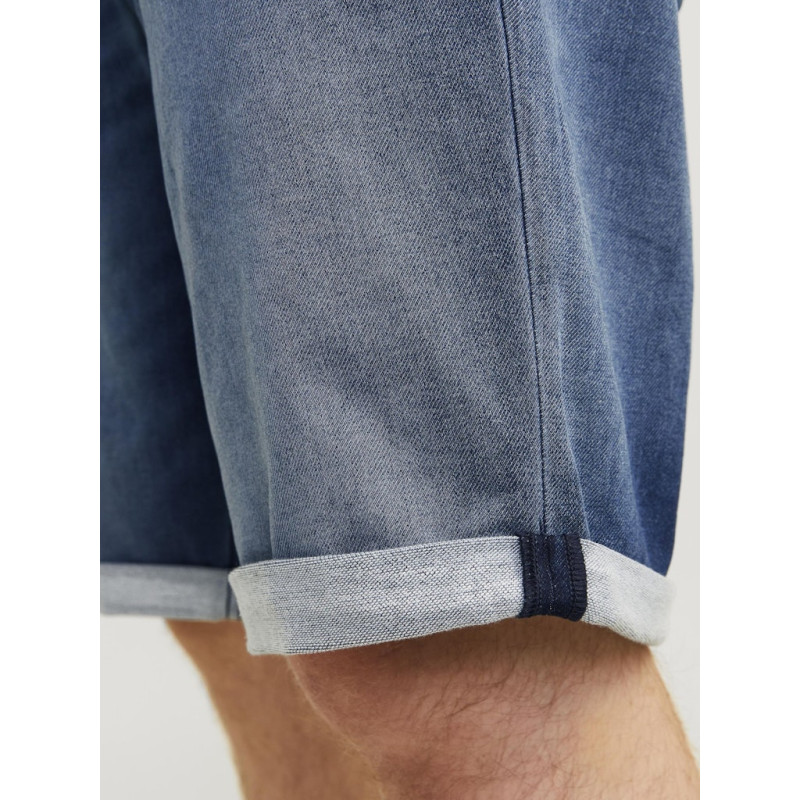 JACK & JONES Plus Size Rick Denim Shorts - Blue Denim