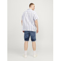 JACK & JONES Plus Size Rick Denim Shorts - Blue Denim