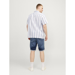 JACK & JONES Plus Size Rick Denim Shorts - Blue Denim