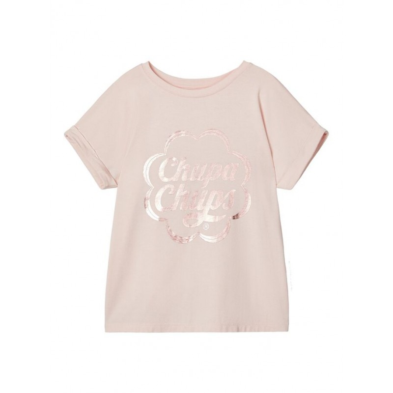 Name it Kids Chupachups Tinni T-shirt - Potpourri