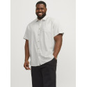 JACK & JONES Plus Abel Kortærmet Skjorte - Cloud Dancer